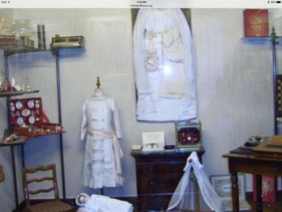 St. Therese' Room: First Communion and Confirmation Dresses